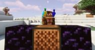 Introducing DJ Funke Munke and the Parrot Pals (Image via Minecraft